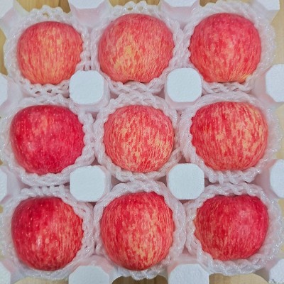 陕西洛川高山水晶红富士苹果当季新鲜孕妇水果脆甜整箱产地批发