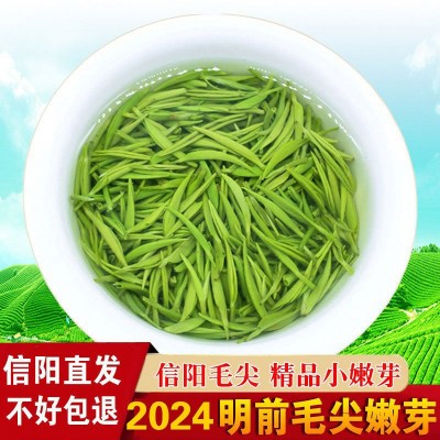 茶叶批发信阳毛尖新茶明前春小嫩芽高山小芽农家自产自 销250g