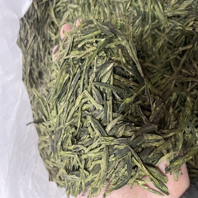 三江绿茶豆香浓香型早春扁茶扁型绿茶茶叶厂价直销