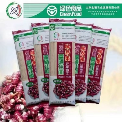 富硒胰岛果挂面面条400g 70包一件 绿色食品 含硒量>160μg/kg