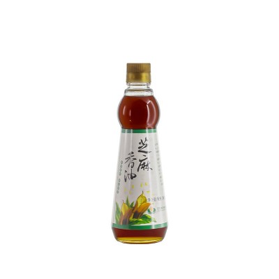 顶志 食用芝麻香油 300ml*6瓶 调味 麻油 纯压榨香油 植物油