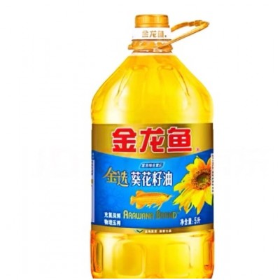 金龙金选葵花籽油5L食用油现批发