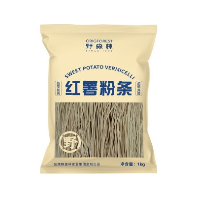 野森林红薯粉条 纯红薯粉 粉条无添加1000g