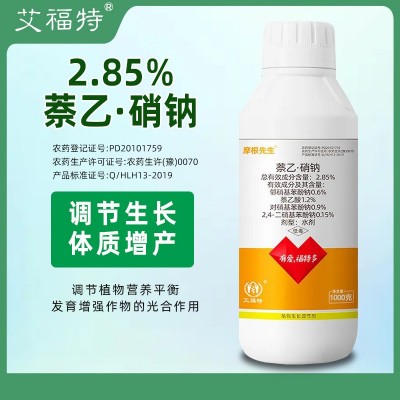 2.85%萘乙硝钠植物生长调节剂萘乙酸复硝酚钠冬小麦生根促根农药