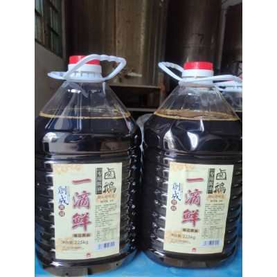 创成酱油5kgx2瓶一滴鲜卤鹅卤味专用酱油潮汕卤味酱油色美味香